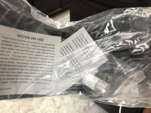 ARAI Genuine Tint Visor Dark Smoke Rx-7 Corsair V Vector Quantum Chaser V - Fresh Stock Dated February 2026