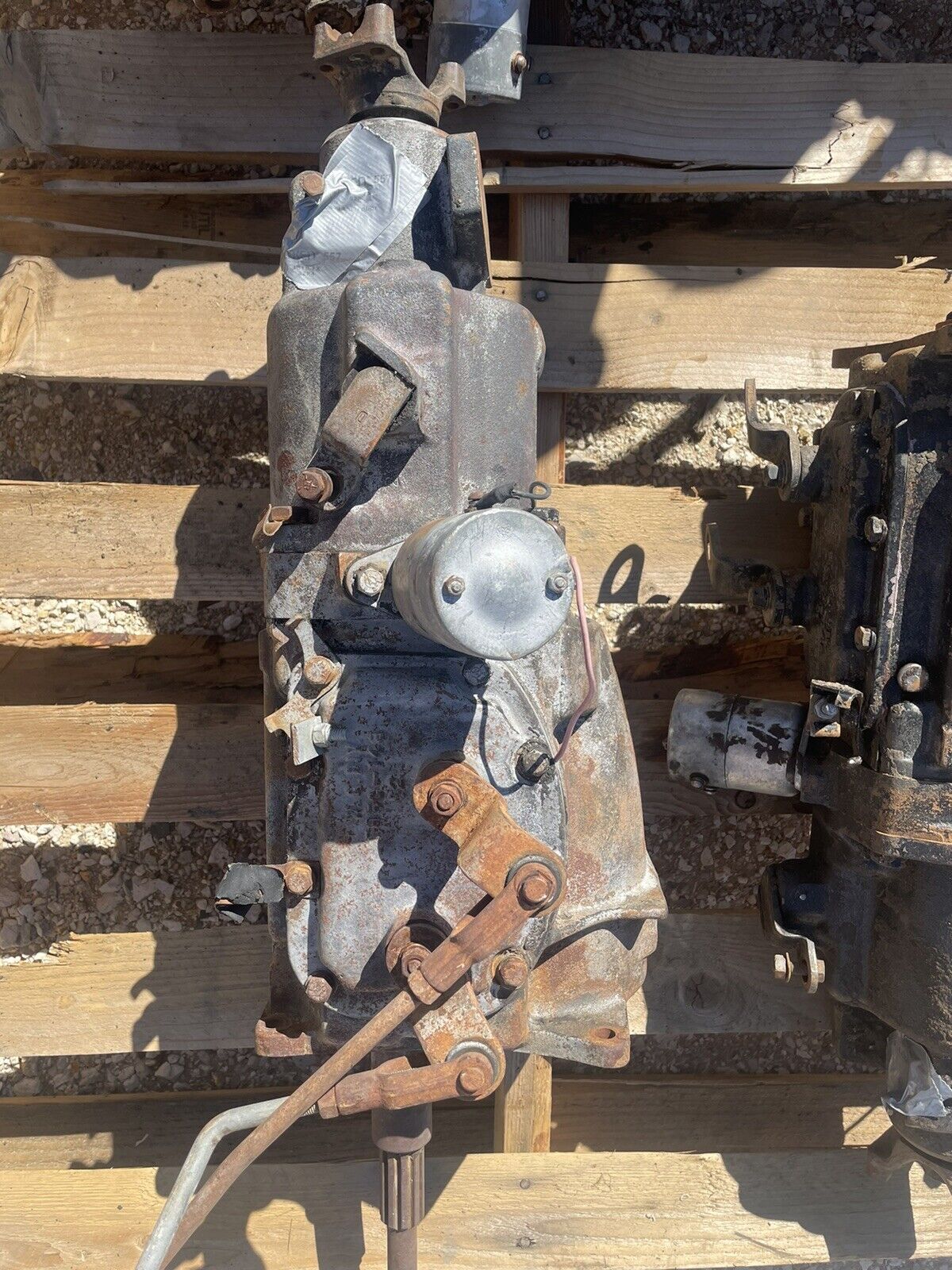 Ford Truck Car 3 Speed Overdrive Manual Transmission Borg Warner T-85c-1A - Fresh Stock Dated February 2026