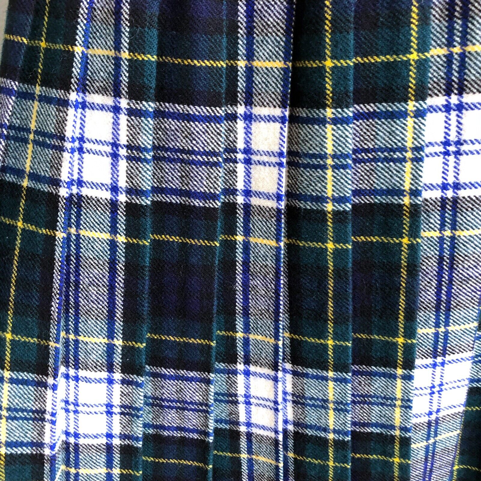 Vintage Glenisla Classics Wrap Skirt Size Small Gordon Dress Tartan Plaid Wool - Fresh Stock Dated March 2026
