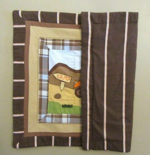 Woolrich Kids Camping Theme Quilted Standard Pillow Sham Big Bear Camp - Fresh Stock Dated December 2025