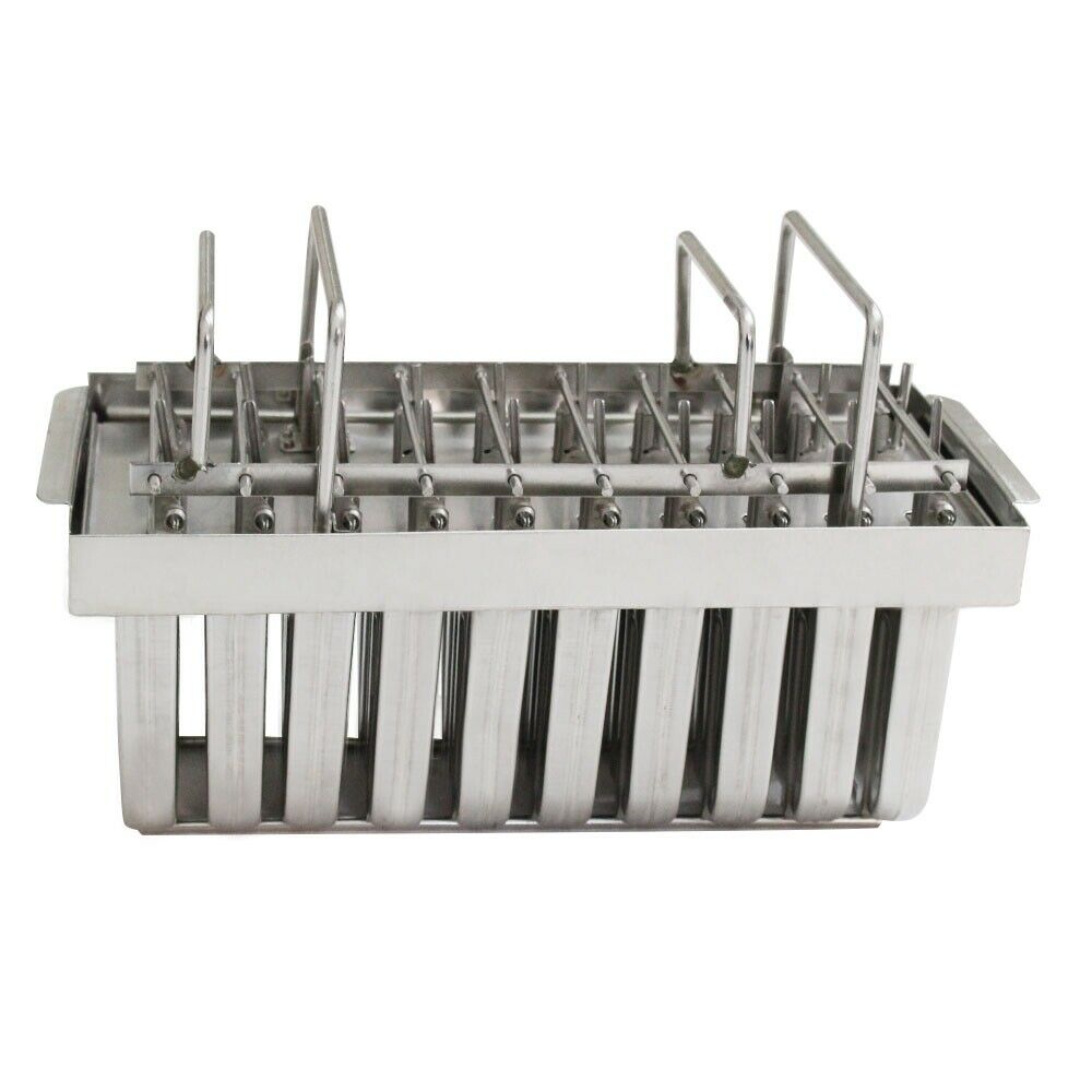 20pcs Stainless Steel Molds Mold Ice Pop Lolly Popsicle Ice Cream Stick Holder - Fresh Stock Dated December 2025
