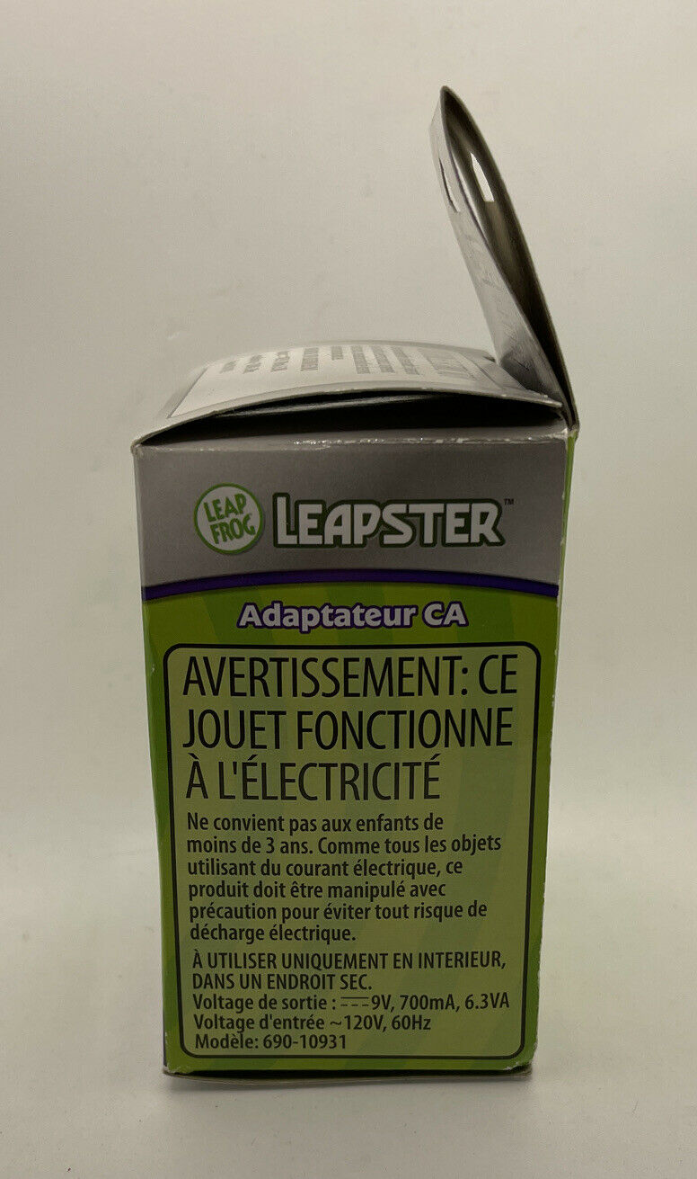 LeapFrog AC 9V Power Adapter Wall Charger LeapPad 2 Leapster GS Replacement Cord - Fresh Stock Dated February 2026