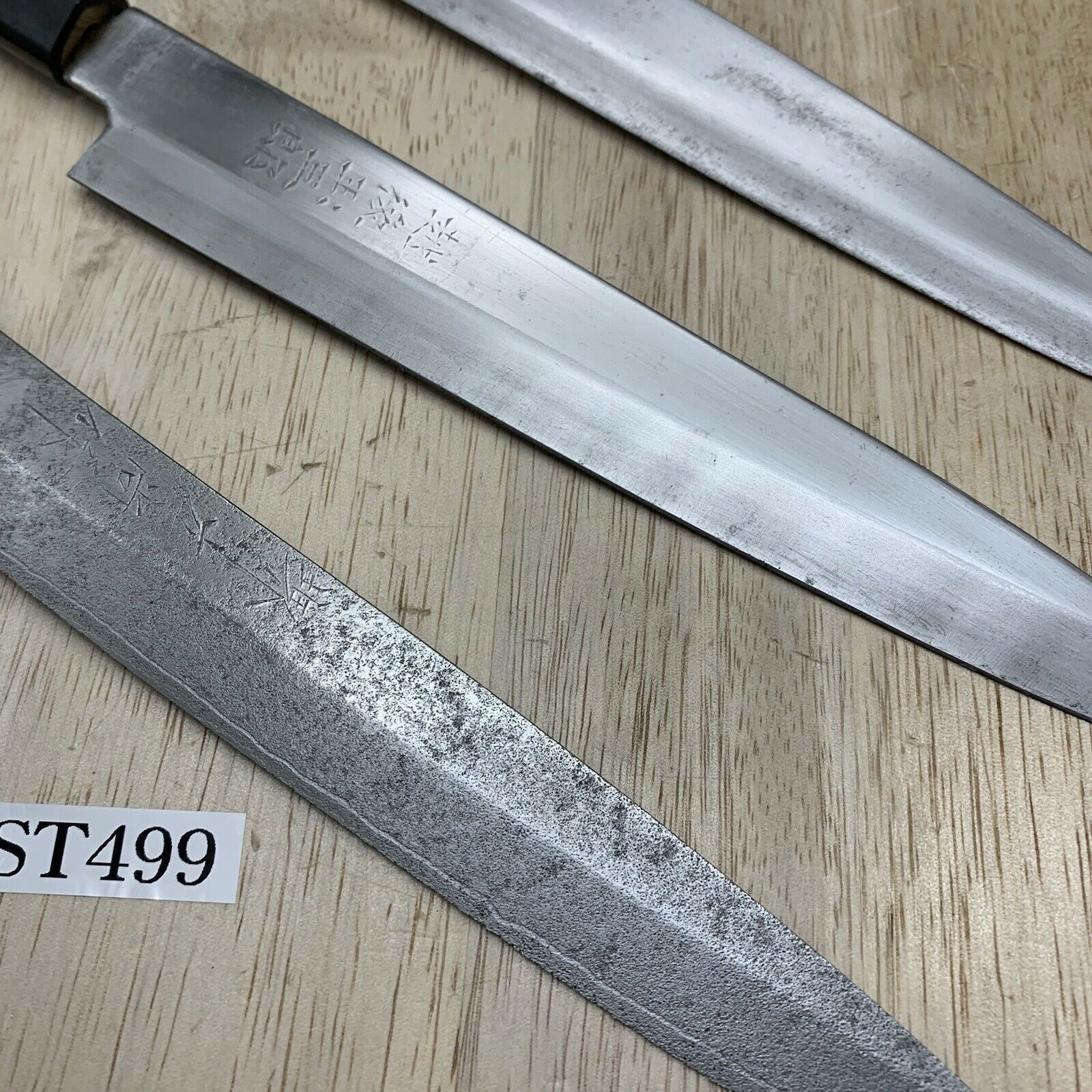 Damaged Lot of three Japanese Chef's Kitchen Knives  From Japan ST499 - Fresh Stock Dated December 2025