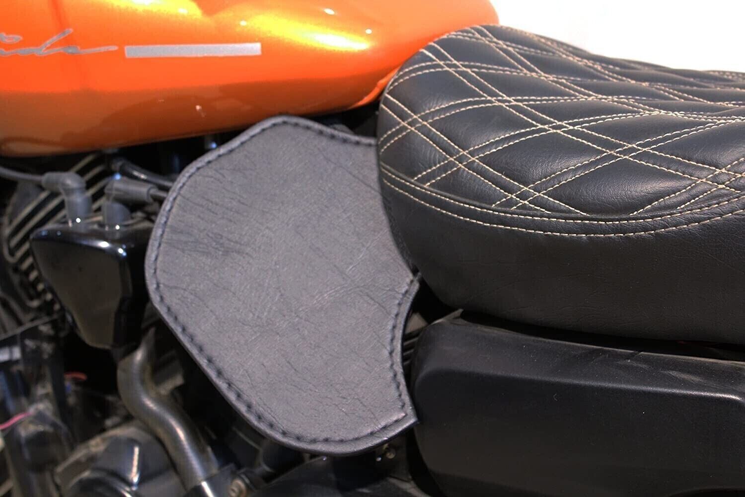 Heat deflector with black alligator embossing for all Harley touring models - Fresh Stock Dated February 2026