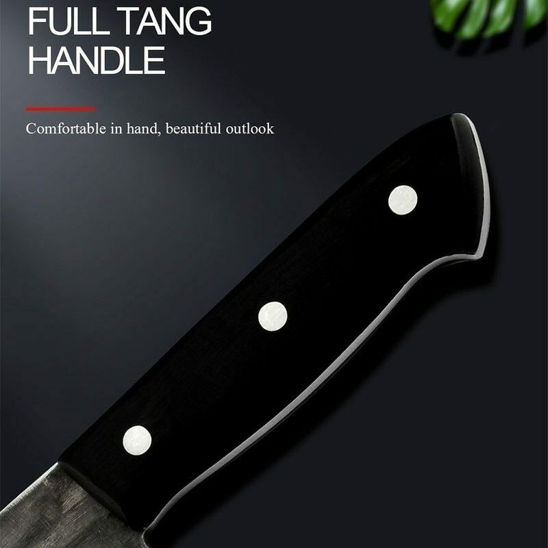 Kitchen Knife Bone Chopper Knife Forged Carbon Steel Chef Knive Kitchen Chopping - Fresh Stock Dated December 2025