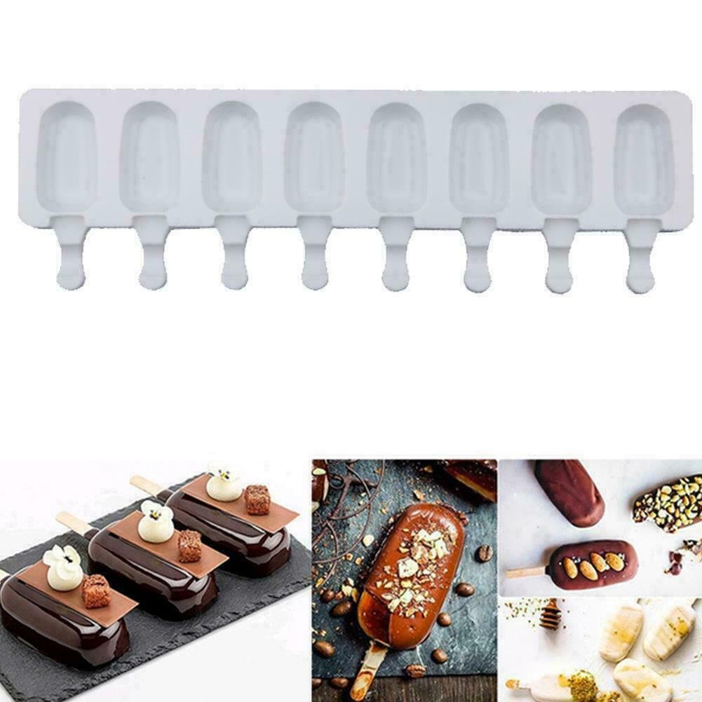 8With Silicone Popsicle Model Ice Cream Ice Cream Mold DIY Homemade K U Z5X8 - Fresh Stock Dated December 2025