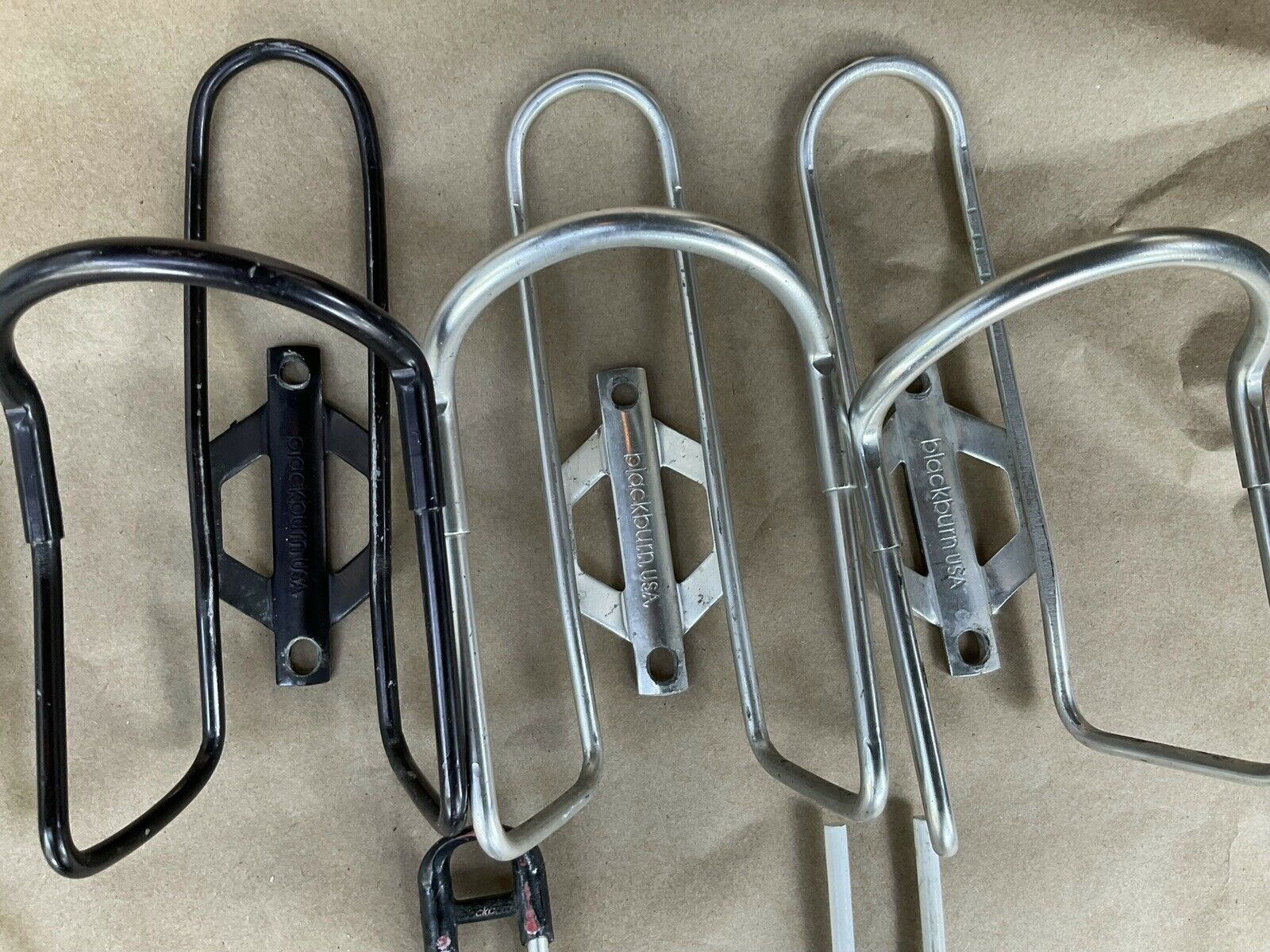 Blackburn Water Bottle Cage Lot Aluminum Vintage Road/Mountain Bike 80s - Fresh Stock Dated December 2025