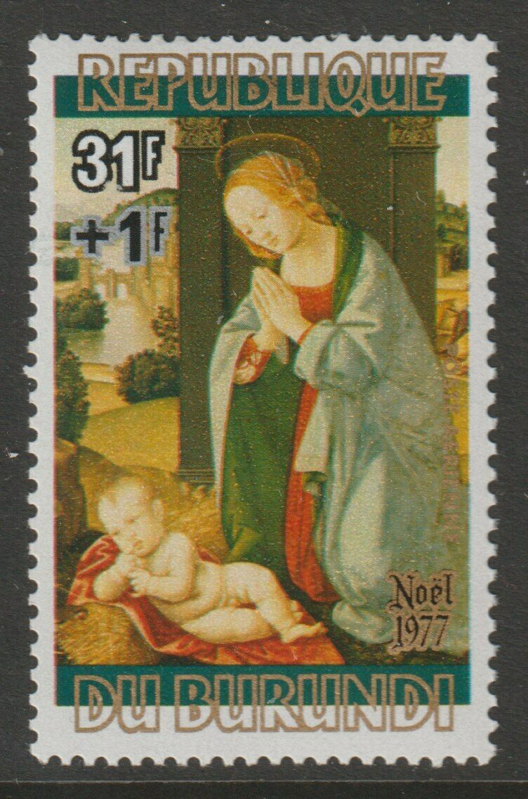Burundi 1977#C267-69 Christmas - MLH - Fresh Stock Dated December 2025