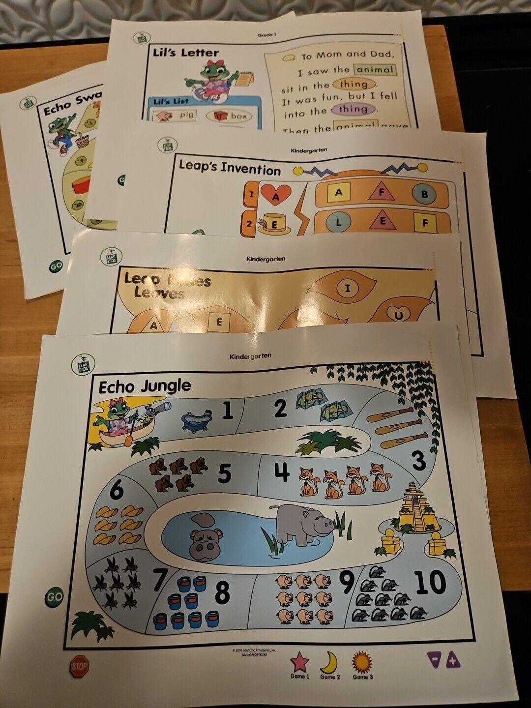 Leap Frog LeapPad Reader Case and booklets, cartridges- Lot of Supplies - Fresh Stock Dated February 2026