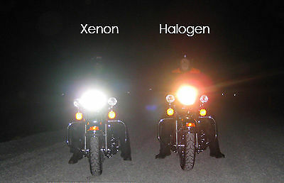 Xenon HID Headlight H4 Bulb Light for Harley Davidson Heritage Softail 1996-2017 - Fresh Stock Dated February 2026
