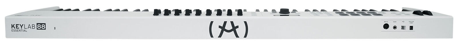 Arturia KeyLab Essential 88-Key USB MIDI Keyboard Controller in White+Software - Fresh Stock Dated December 2025