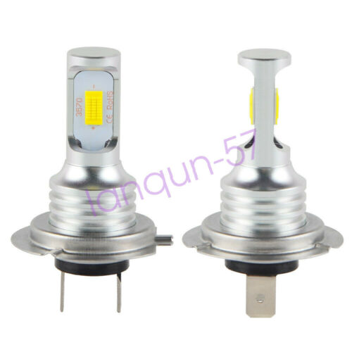 For Yamaha YZF-R6 2003-2015 YZF-R1 2007-2014 LED Headlight H7 Bulbs 6000K White - Fresh Stock Dated February 2026