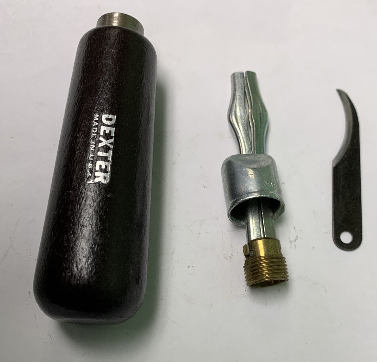 Industrial Hand Knife Wood Extension DEXTER 12LR #57660 - Fresh Stock Dated February 2026