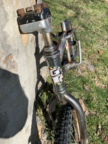 1990 GT jr. Performer Restoration Project (missing handlebars, pedals and chain) - Fresh Stock Dated December 2025