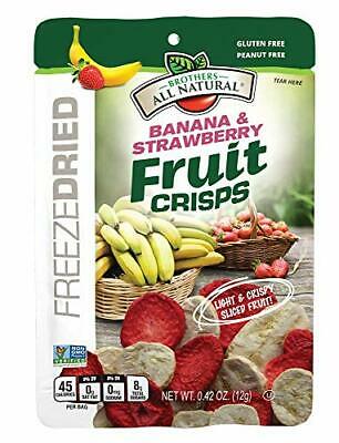 Brothers-ALL-Natural Fruit Crisps Variety Pack 4.44 Ounce Bag 12 Count Pack of 2 - Fresh Stock Dated February 2026