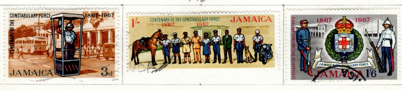 Jamaica Scott 249//270 Used on 2 Album Pages Issued 1966-1968 - Fresh Stock Dated February 2026