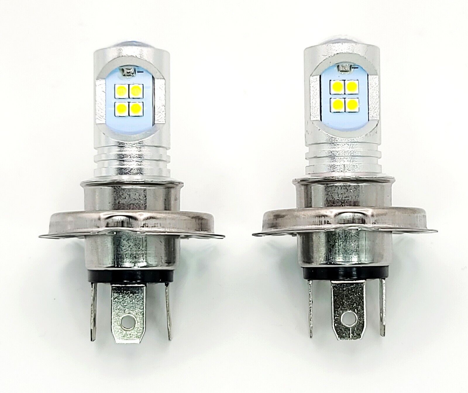 2 Super Bright LED headlight bulbs for Yamaha Zuma 50F 2014-2018 12v 35/35w: USA - Fresh Stock Dated February 2026