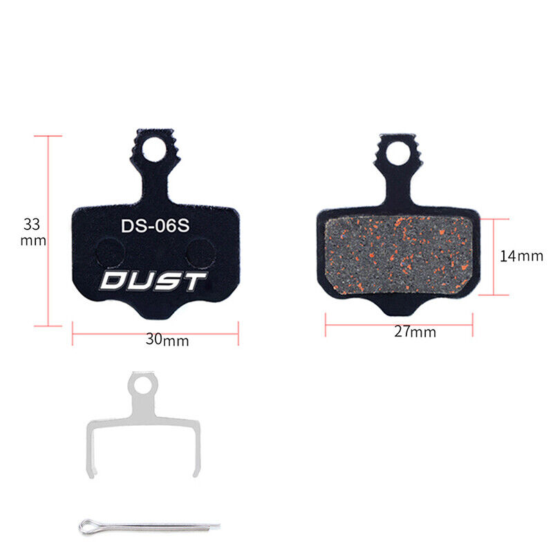 RISK Bicycle Disc Brake Pad for Mountain Hydraulic Disc Brake Pad Semi-Metall P2 - Fresh Stock Dated February 2026