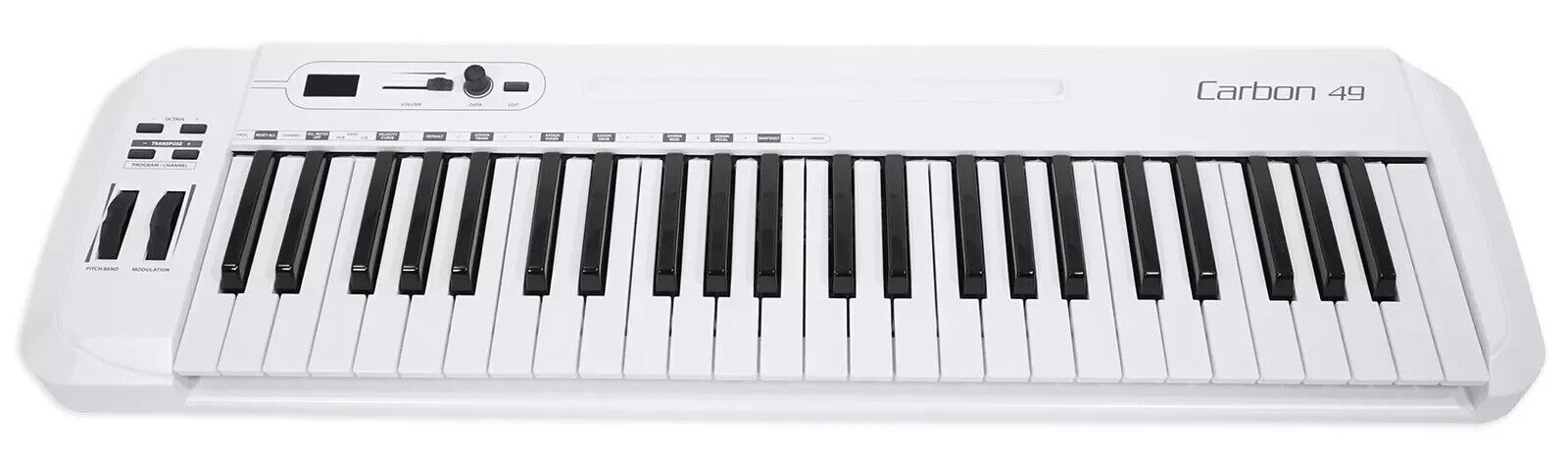 Samson Carbon 49 Key USB MIDI DJ Keyboard Controller+Komplete Elements Software - Fresh Stock Dated February 2026