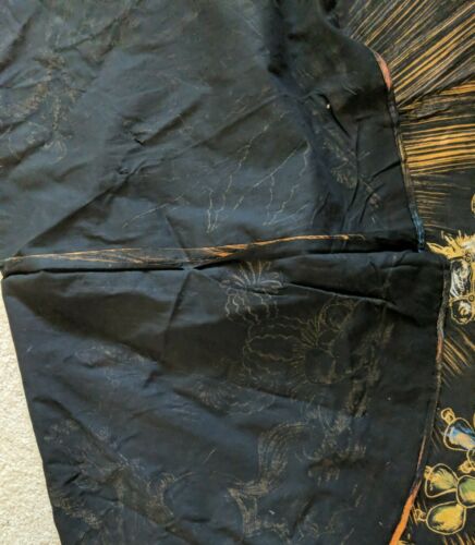 Vintage Midcentury 1940s 50s Mexican Hand Painted Full Circle Skirt Cowboy Rodeo - Fresh Stock Dated March 2026