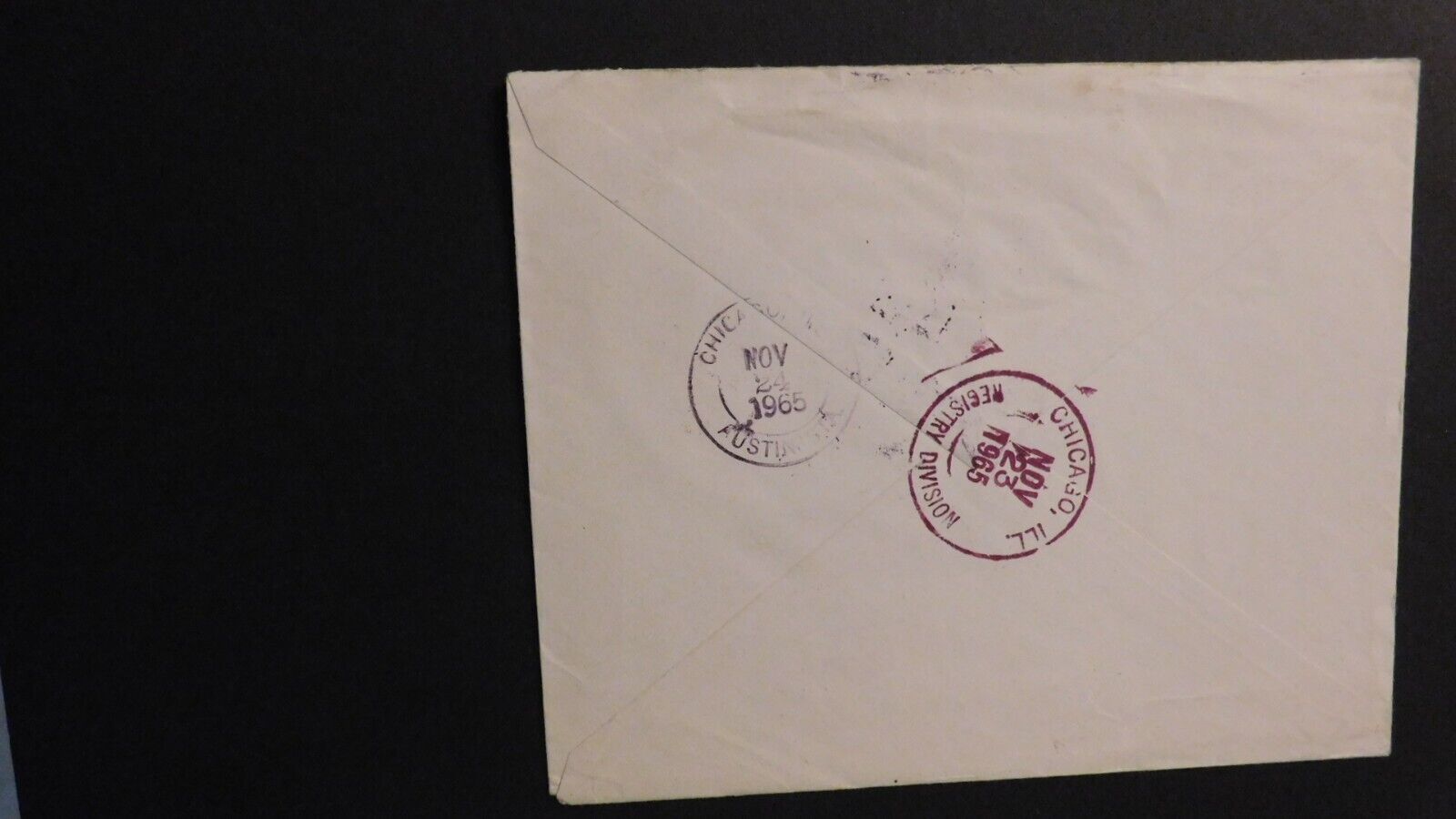 1965 Registered Airmail Cover Kingdom of Burundi Usumbura to Chicago Illinois US - Fresh Stock Dated January 2026