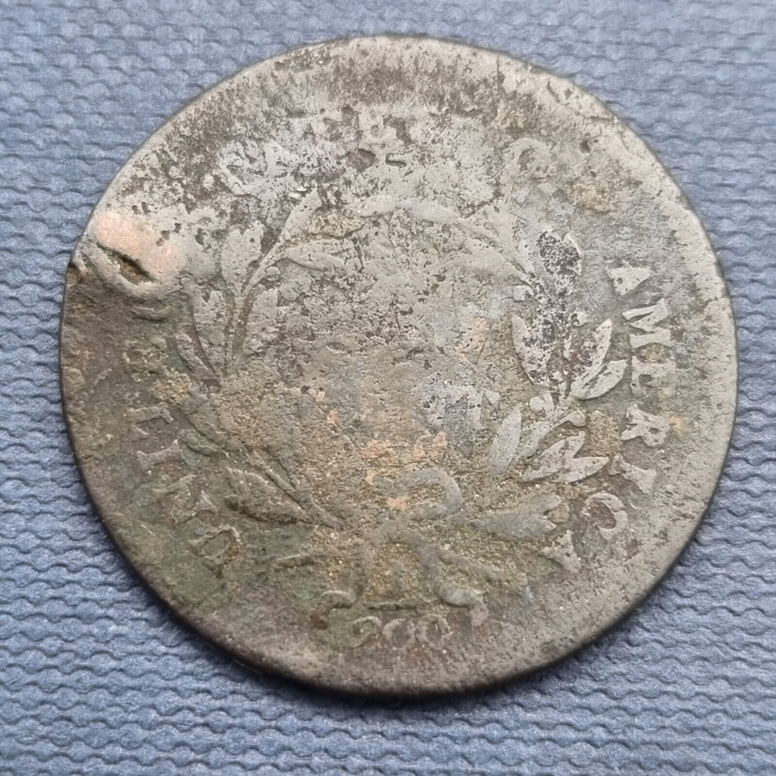 Liberty Cap Half Cent Date not readable 1/2c Circulated #46945 - Fresh Stock Dated February 2026