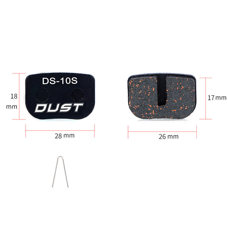 RISK Bicycle Disc Brake Pad for Mountain Hydraulic Disc Brake Pad Semi-Metall P2 - Fresh Stock Dated February 2026