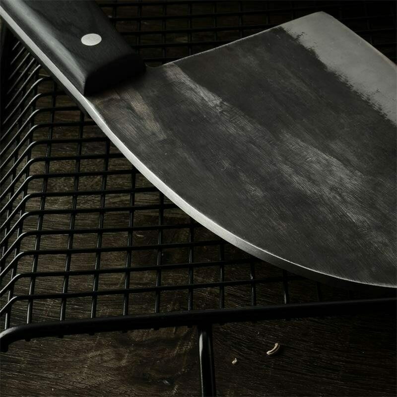 Kitchen Knife Bone Chopper Knife Forged Carbon Steel Chef Knive Kitchen Chopping - Fresh Stock Dated December 2025