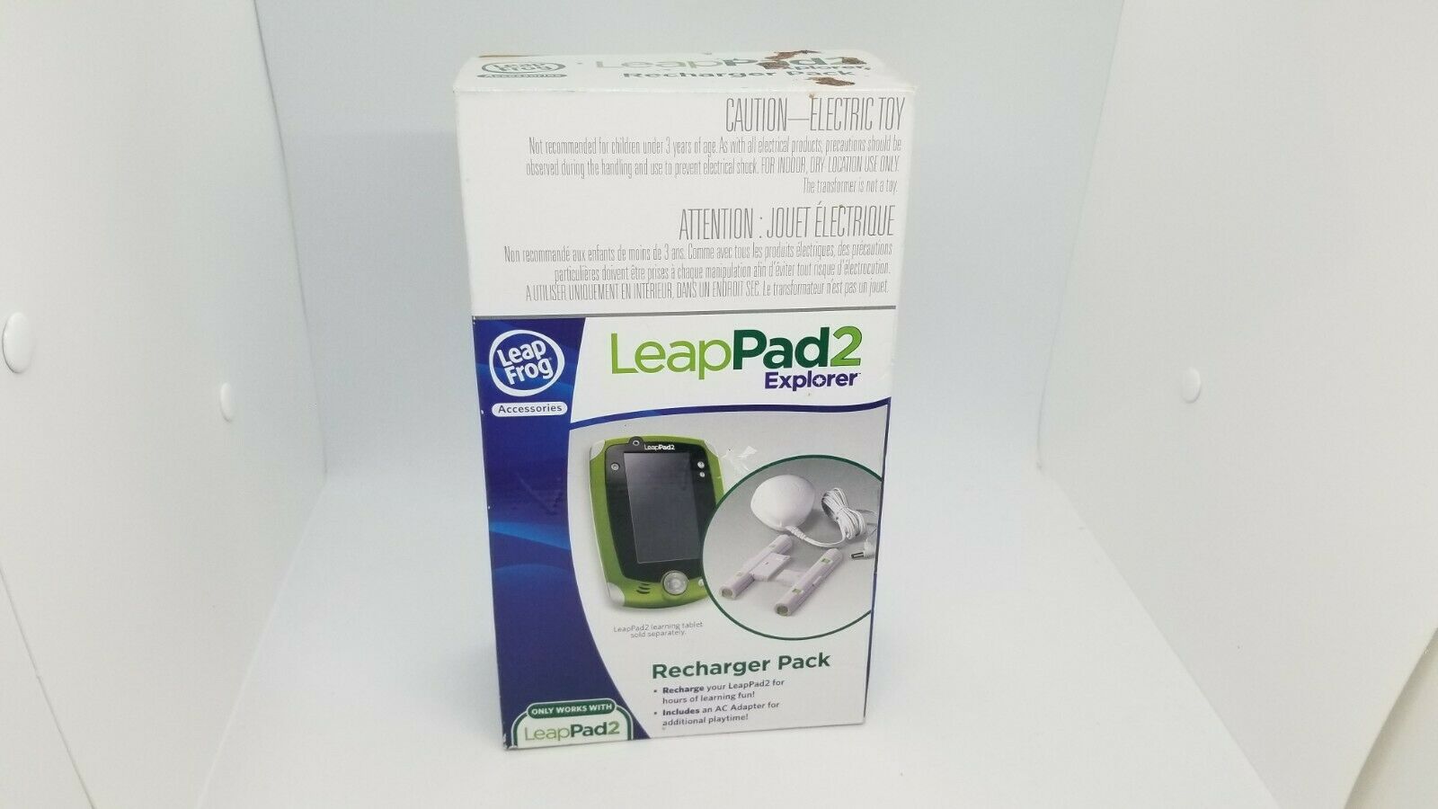 Leap Frog Leap Pad 2 Explorer Recharger Pack Item No. 32950 - New box damage - Fresh Stock Dated February 2026