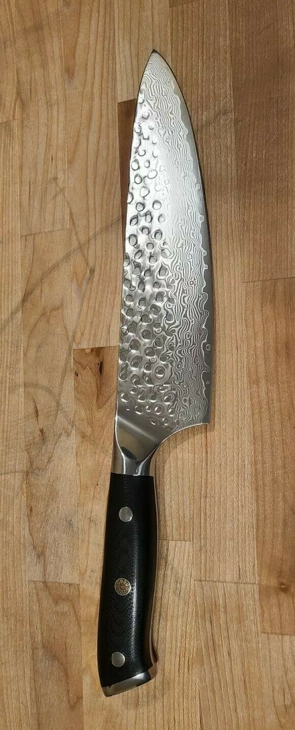 Kyoku Daimyo Series,  8 Inch Japanese Guyto Chef's Knife , Pre-Owned - Fresh Stock Dated January 2026