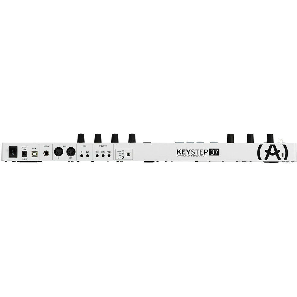 Arturia KeyStep 37 MIDI Keyboard with Sustain Pedal & Headphones - Fresh Stock Dated February 2026