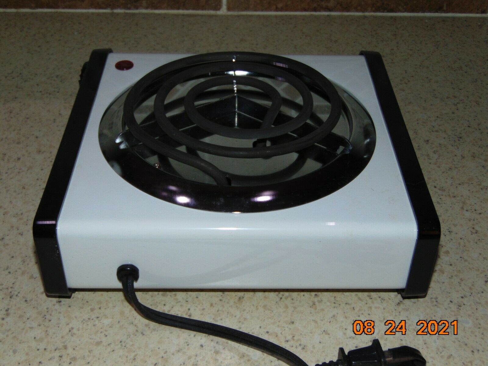 Genuine White Westinghouse (WWBS18) Single Burner Electric Hot Plate NIB - Fresh Stock Dated February 2026