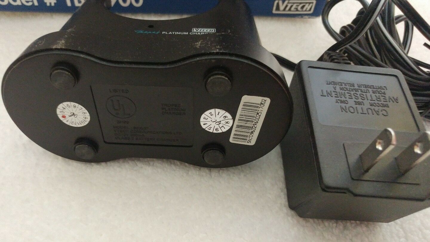 Vtech TBC-900 Accessory Battery Charger for Tropez 902 Platinum - FREE SHIPPING - Fresh Stock Dated February 2026