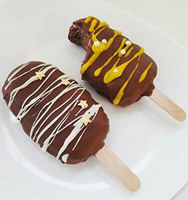 Ice Pop Molds Silicone Popsicle Makers, BPA Free Trays, 4-cavity, Great for - Fresh Stock Dated February 2026