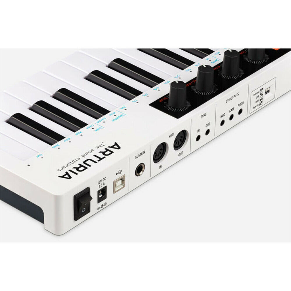 Arturia KeyStep 37 MIDI Keyboard with Sustain Pedal & Headphones - Fresh Stock Dated February 2026