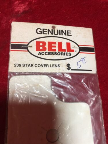 Bell 239 Star Cover Lens Nos New Old Stock  Helmet Tear Off Vintage Mx Moto - Fresh Stock Dated February 2026
