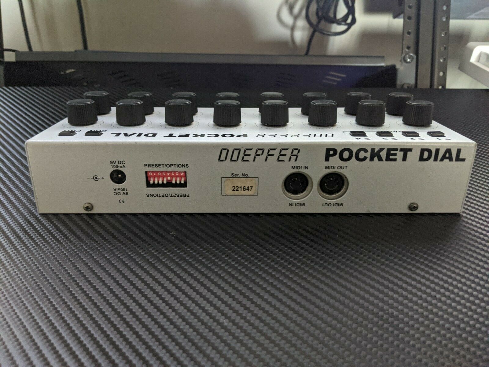 Doepfer Pocket Dial MIDI controller with 4 banks of 16 endless encoders - Fresh Stock Dated December 2025