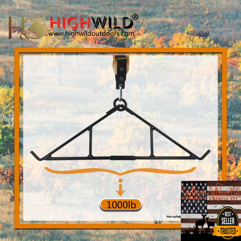 Highwild Game Hanging Gambrel & Hoist Kit - Fresh Stock Dated December 2025
