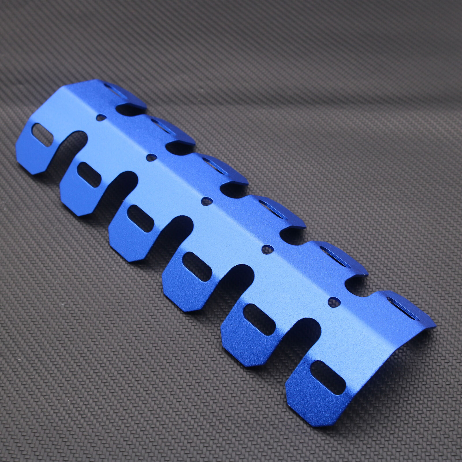 Motorcycle Exhaust Muffler Pipe Heat Shield Cover Heel Guard For Dirt Bike Blue - Fresh Stock Dated February 2026