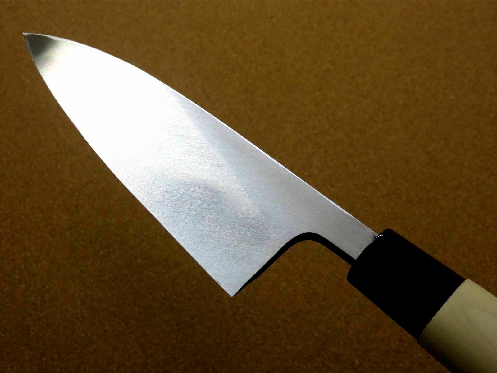 Japanese Kitchen Deba Knife 180mm 7.1 inch Single edged Right handed SEKI JAPAN - Fresh Stock Dated December 2025