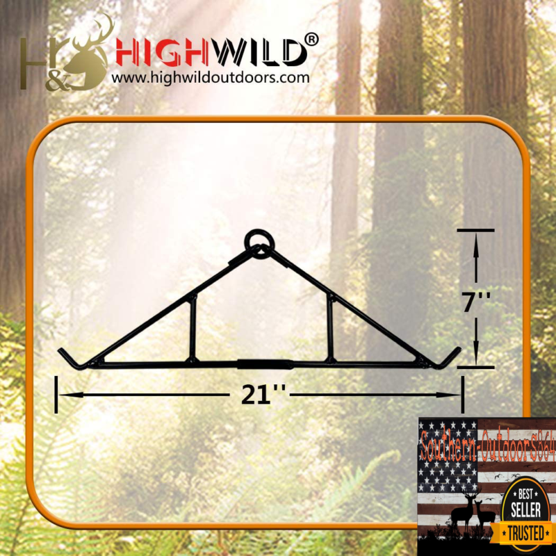 Highwild Game Hanging Gambrel & Hoist Kit - Fresh Stock Dated December 2025