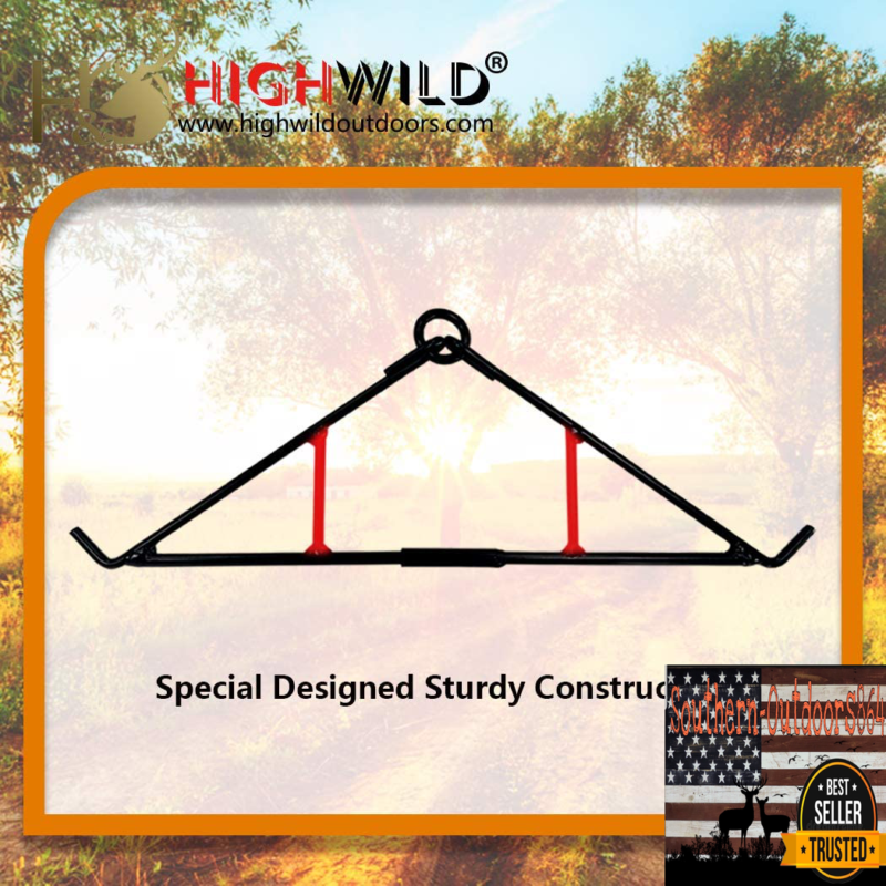 Highwild Game Hanging Gambrel & Hoist Kit - Fresh Stock Dated December 2025
