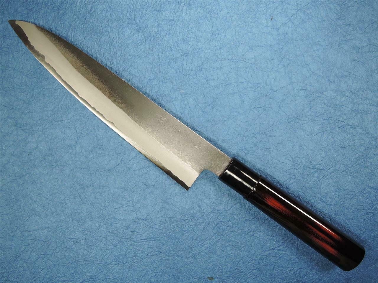 Sakai Genkichi Shirogami Steel Kurouchi Wa-Gyuto Japanese Knife 240mm - Fresh Stock Dated December 2025