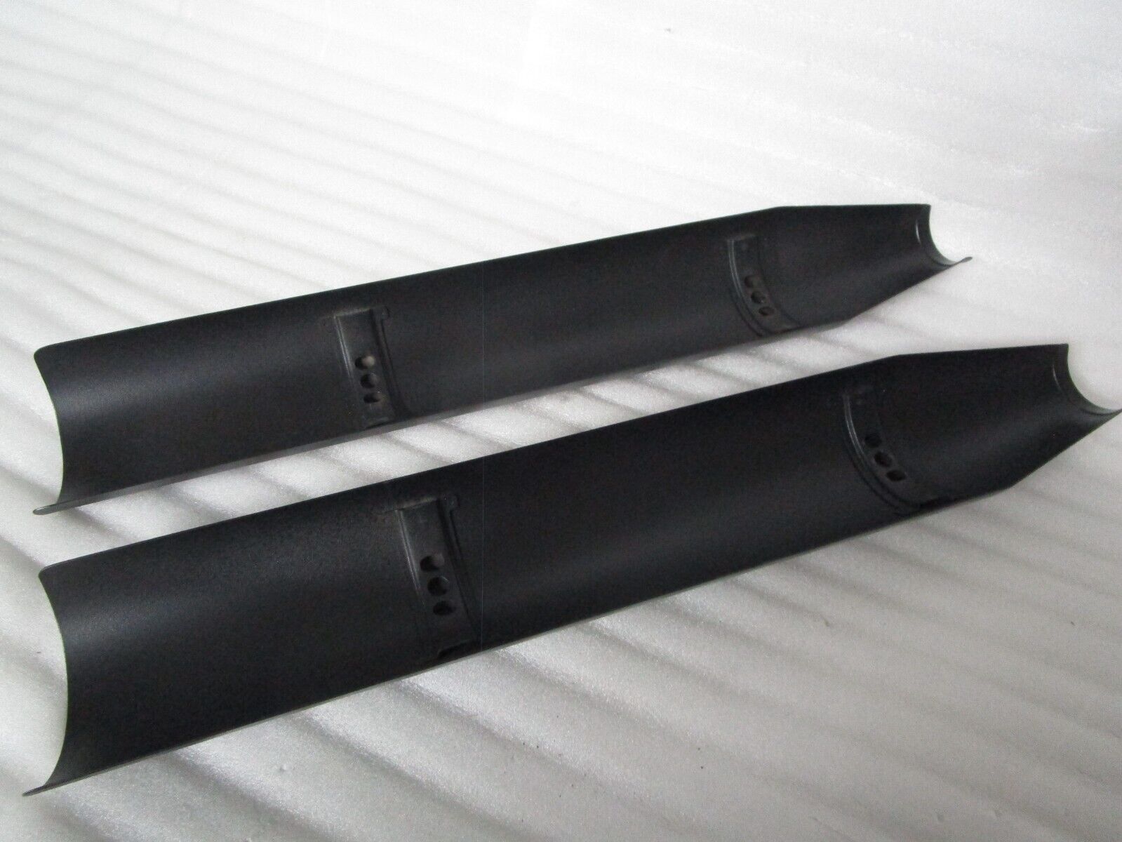 18-23 Harley Davidson Softail OEM Muffler Heat Shields BLACK - Fresh Stock Dated February 2026