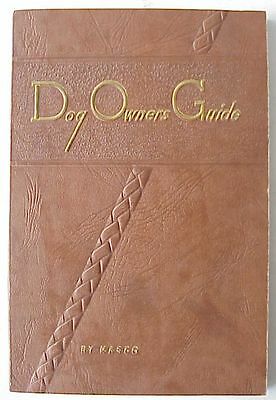 Vintage 1950 Dog Owners Guide Book. Kasco Mills Toledo Oh Ohio Waverly NY - Fresh Stock Dated December 2025