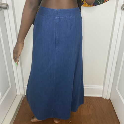 vintage 90s denim midi skirt - Fresh Stock Dated December 2025