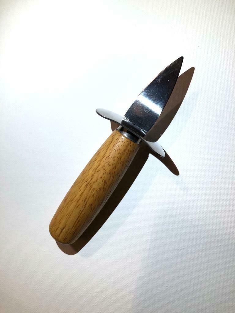 Oyster Knife Opener Stainless Steel Shucker Scallop Shellfish Shucking Tool - Fresh Stock Dated December 2025
