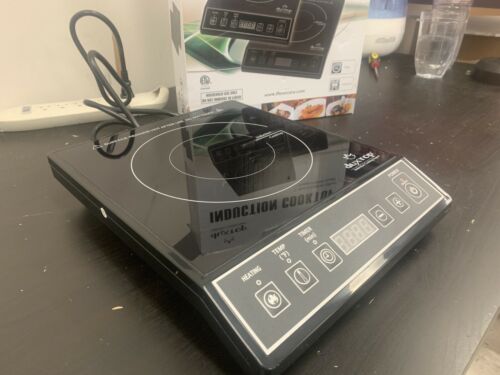 Duxtop 1800W Portable Induction Cooktop Countertop Burner, Black 9100MC/BT-M20B - Fresh Stock Dated December 2025