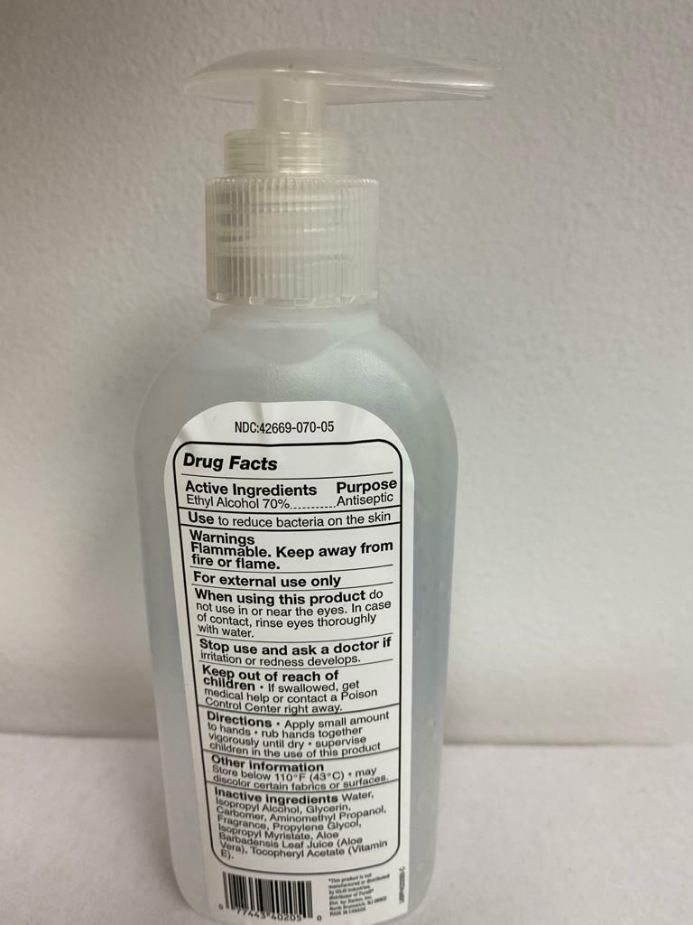 Perfect Purity Advanced HAND SANITIZER 4.5 OZ KILLS 99.99% OF GERMS - Fresh Stock Dated February 2026