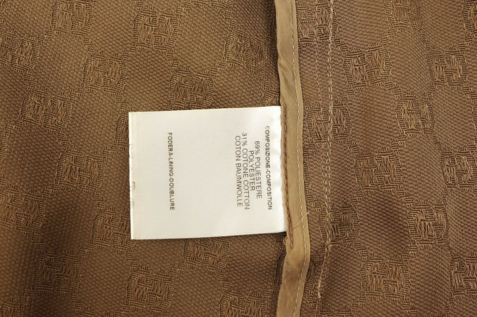 Tom Ford for Gucci Vintage Iconic Rare GG Monogram Canvas Skirt Logo Leather Tan - Fresh Stock Dated December 2025
